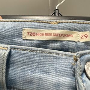 Levi’s 720 High Rise Super Skinny Jeans